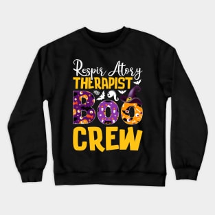 Halloween Respiratory Therapist Crewneck Sweatshirt